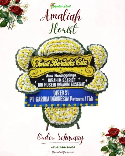 Papan Bunga Duka di Sukaramai I